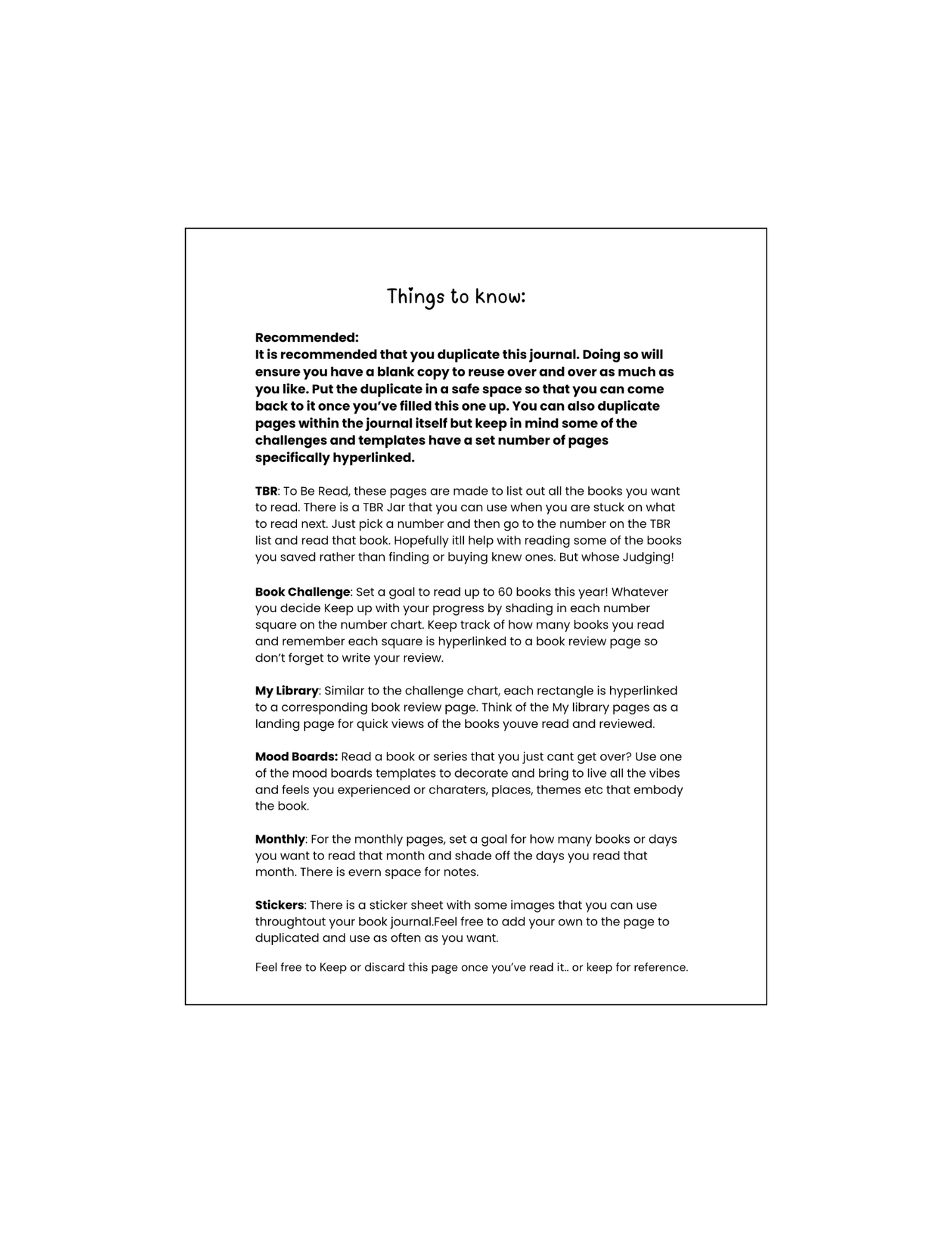 Digital Book Journal