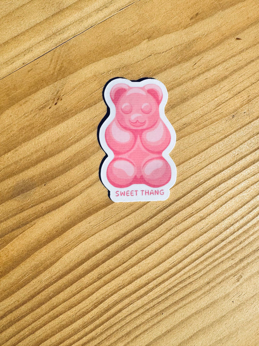Sweet Thang Teddy Sticker