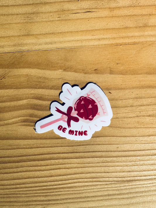 Be Mine Lollipop sticker