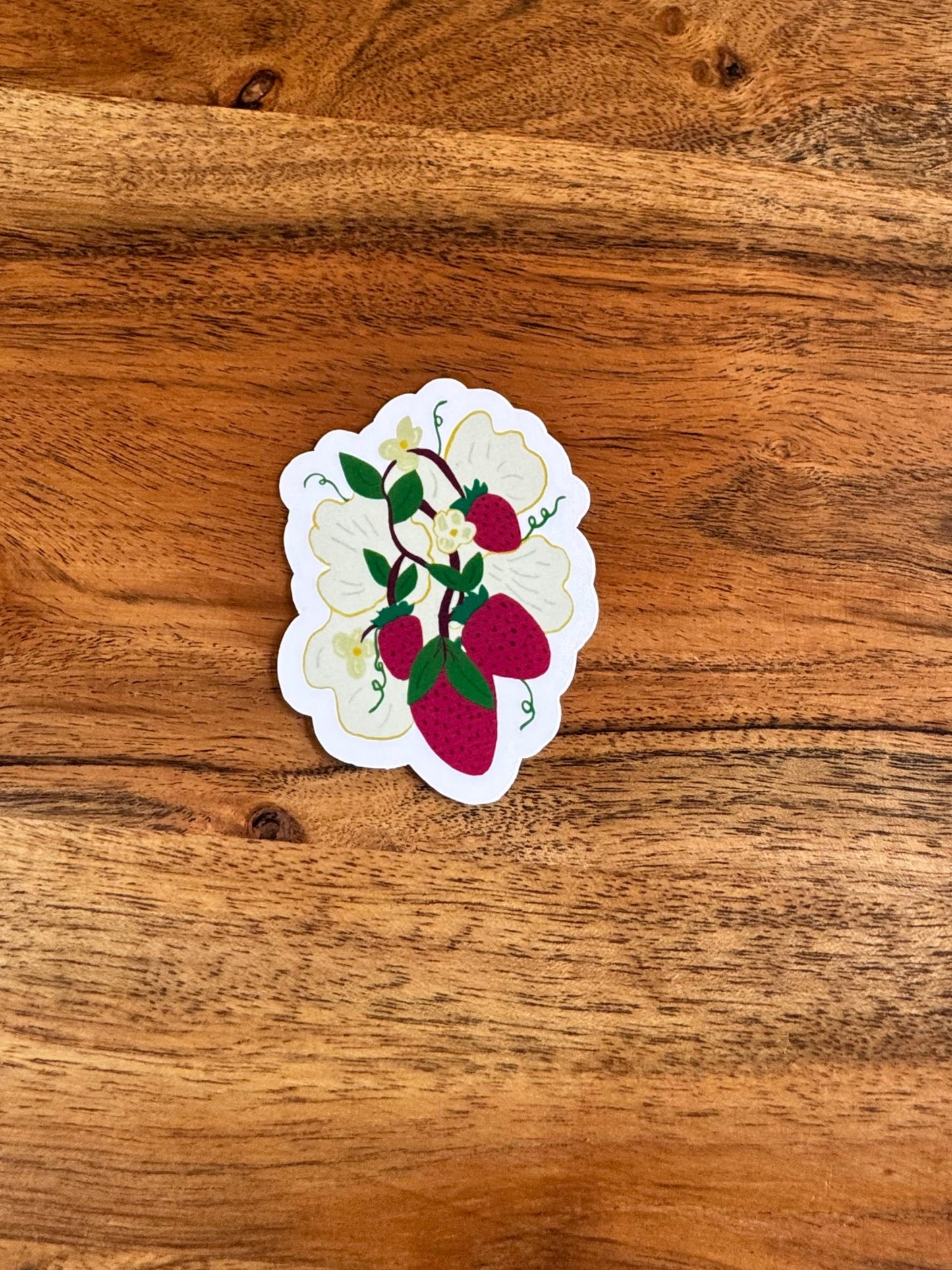 Sweetest Things Strawberry Sticker