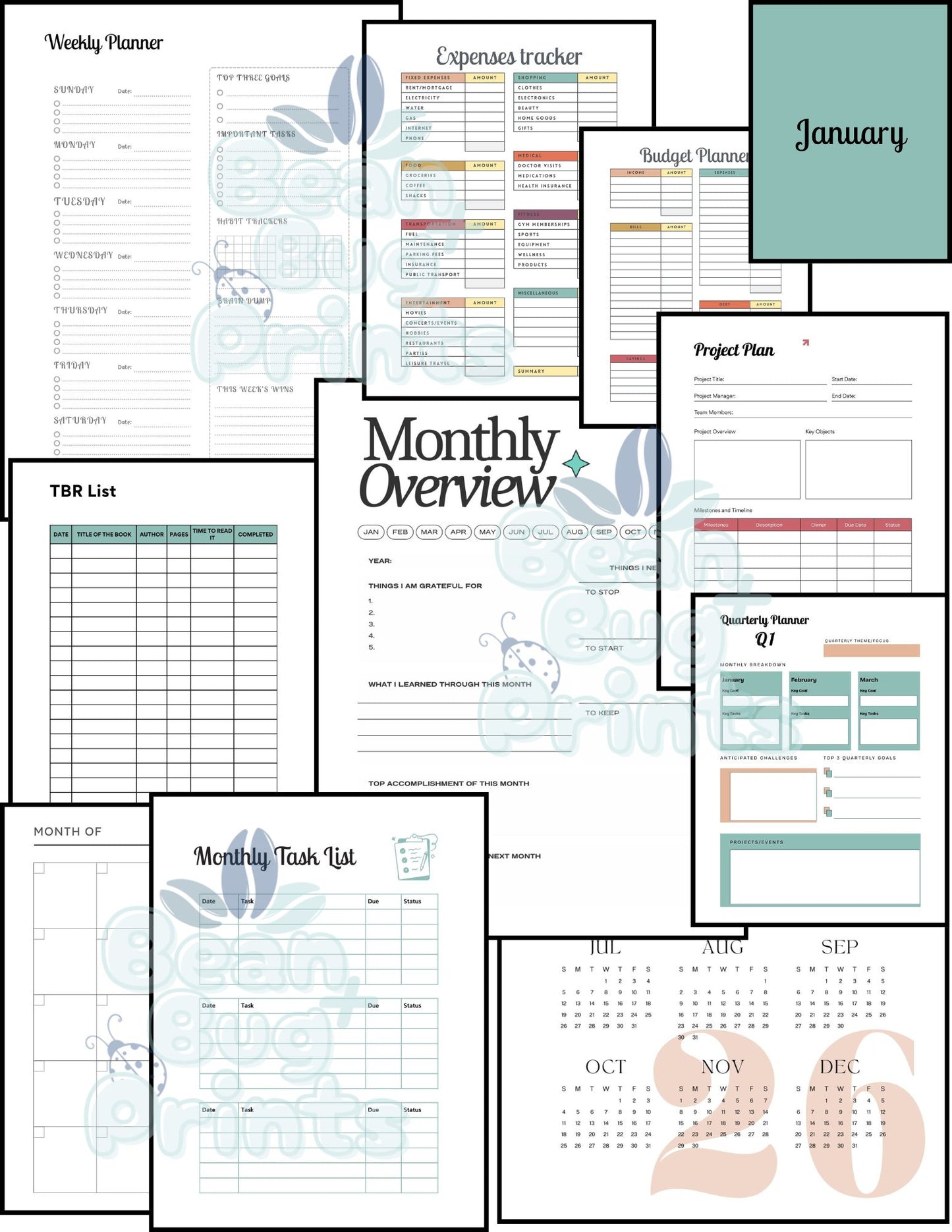 Digital- 2026 Planner