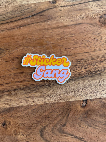#StickerGang