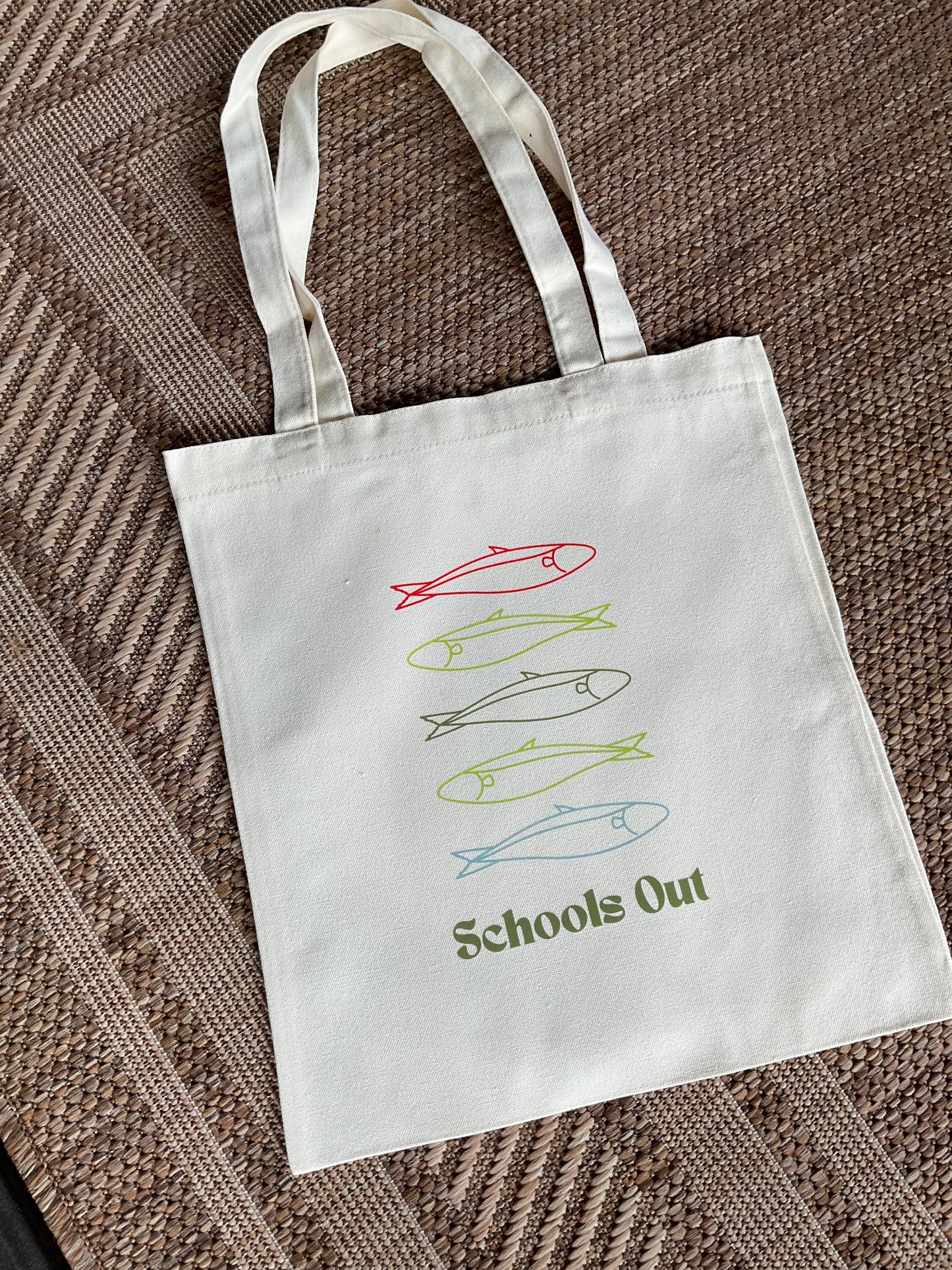 Schools Out Tote Bag