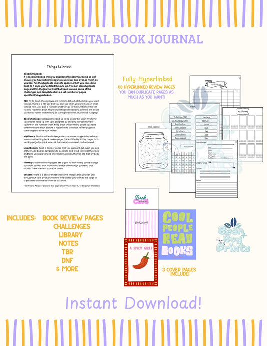 Digital Book Journal