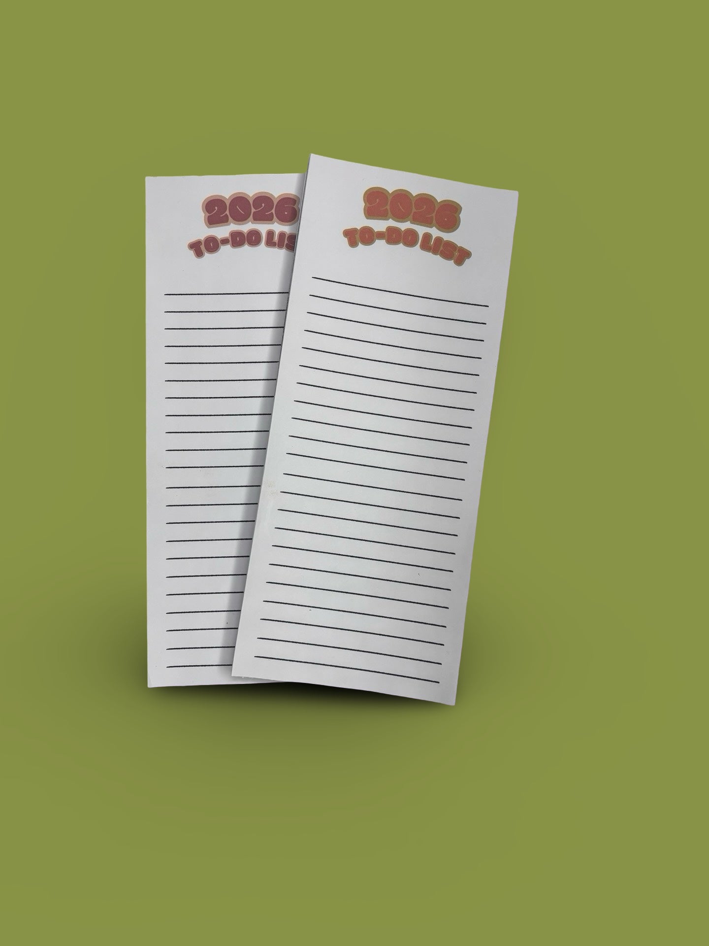 2026 To -do list