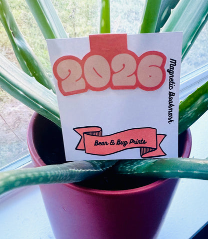 2026 Magnetic Book Mark (6 options)