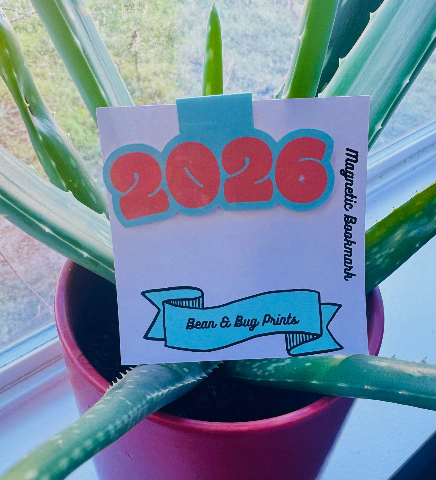 2026 Magnetic Book Mark (6 options)