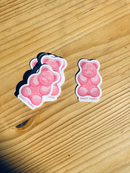 Sweet Thang Teddy Sticker