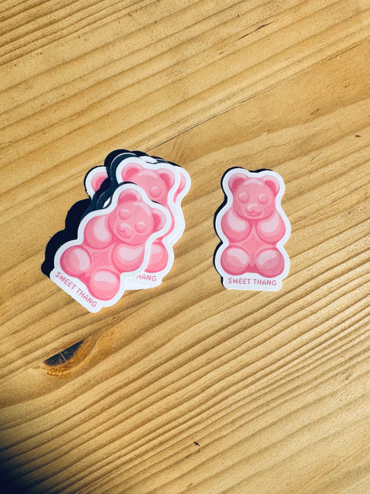 Sweet Thang Teddy Sticker