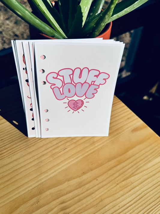 Stuff Love Budget Card set