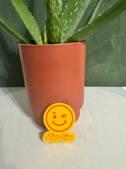 Big Sips Sticker
