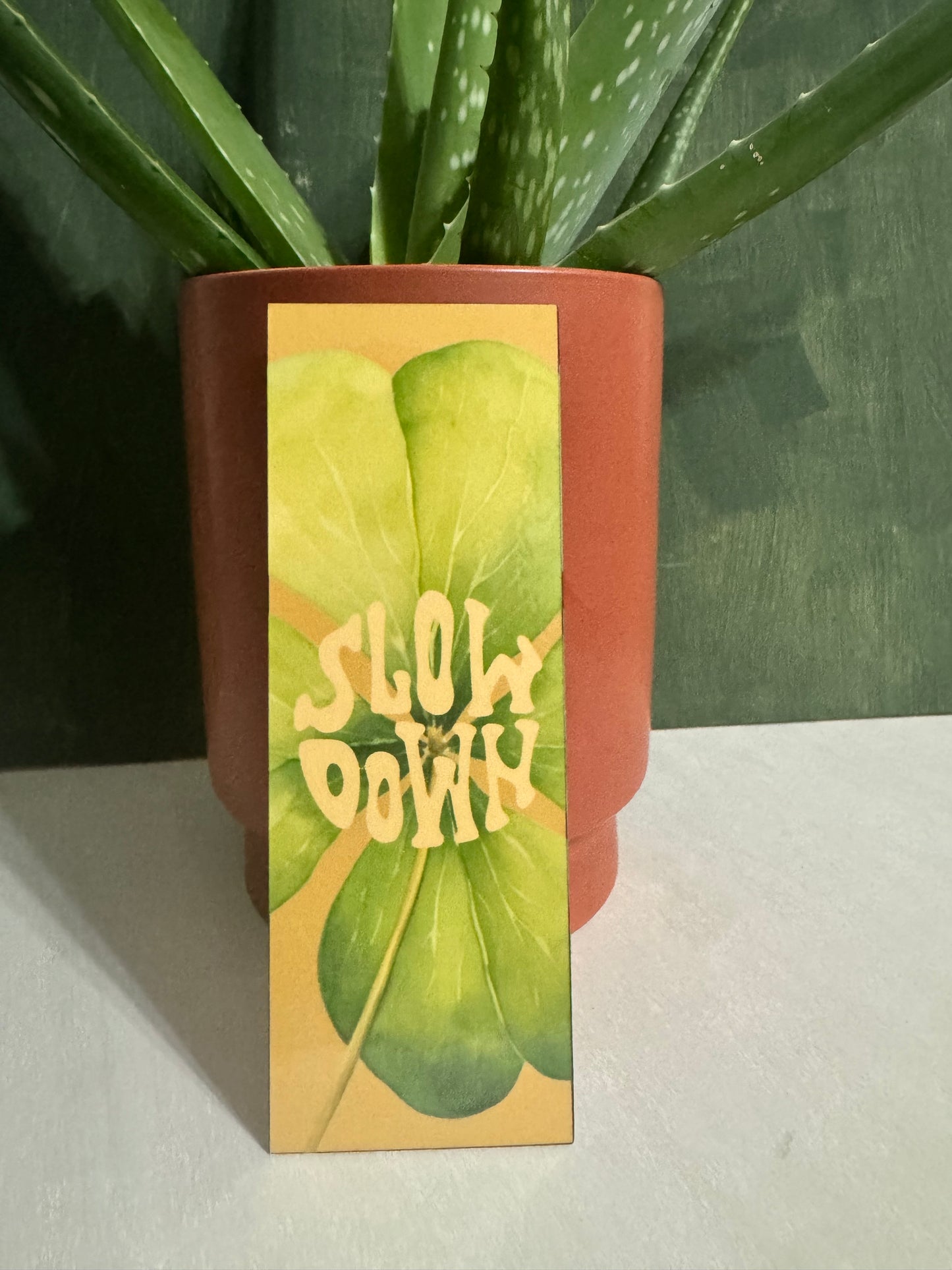 Slow down Book Mark