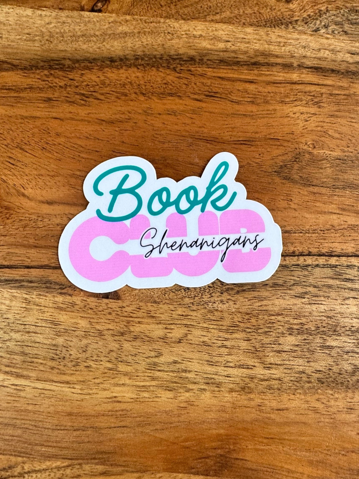 Book Club Shenanigans Sticker