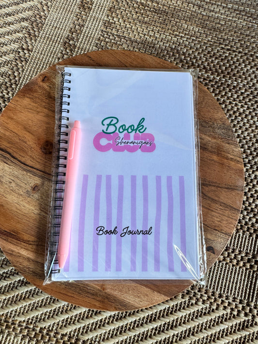 Book Club Shenanigans Book Journal