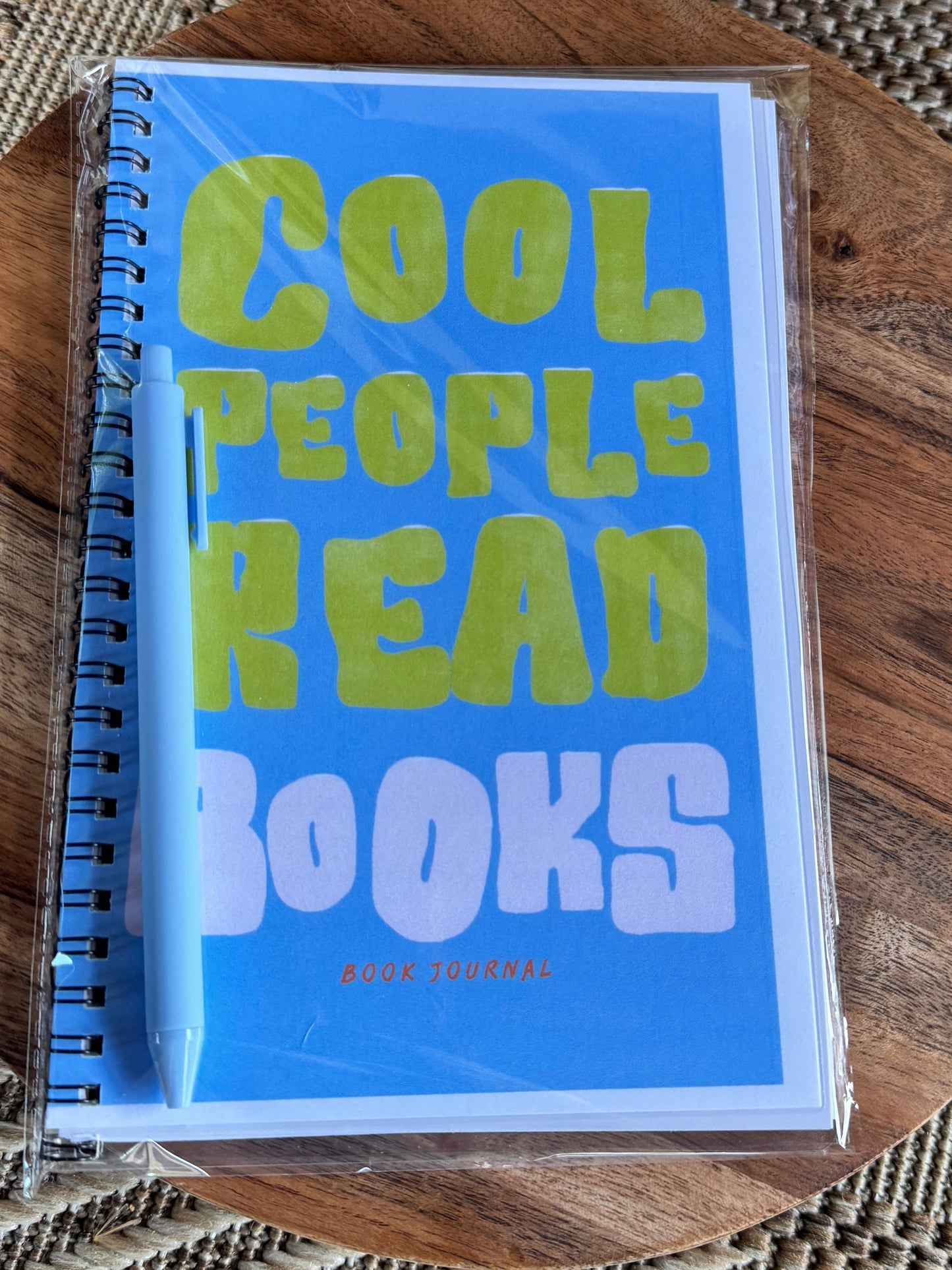 Cool People Read Book Journal